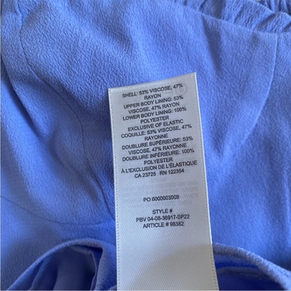 Aritzia Wilfred soft iris fable mini dress sz 6 - Picture 8 of 8